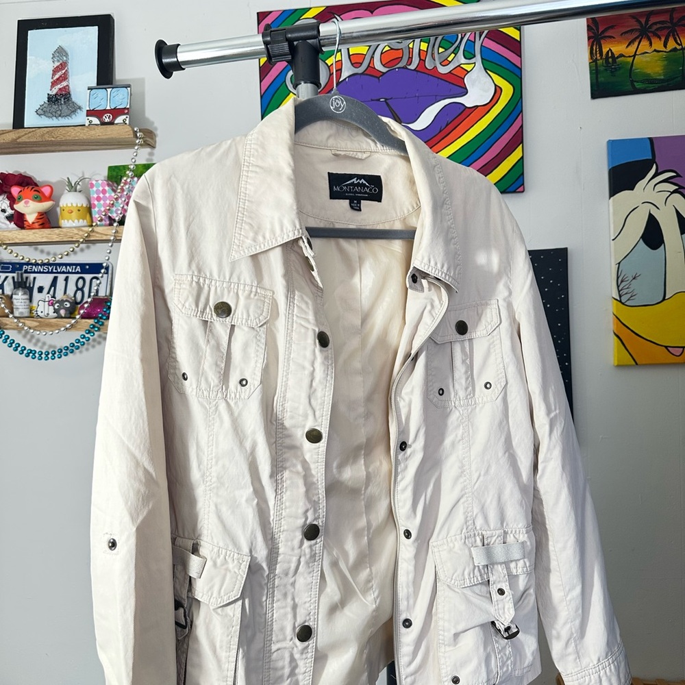 LAST CHANCE Montanaco Khakis Women's Cream Jacket